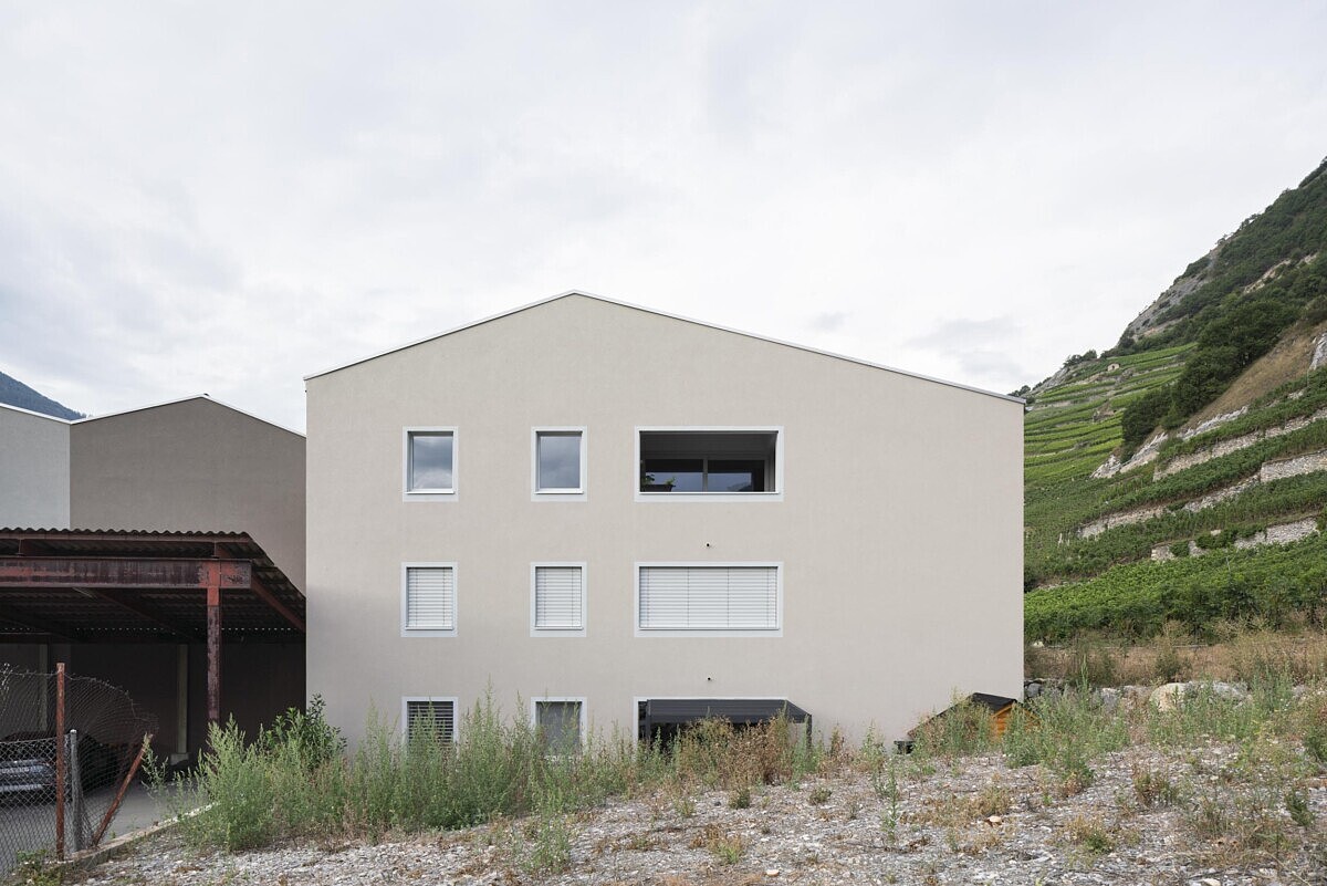 maison d&rsquo;habitation à salvan, suisse, matera architectes, fima architectes