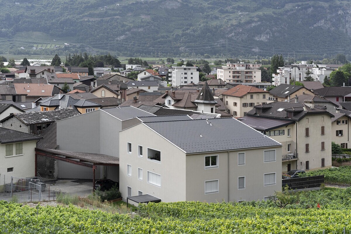 maison d&rsquo;habitation à salvan, suisse, matera architectes, fima architectes